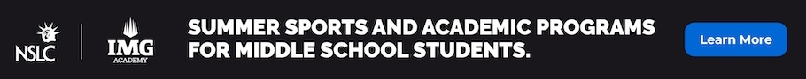 NSLC at IMG Academy Middle School Summer Programs