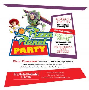 Pizza Planet Party
