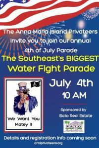 07/04 - Anna Maria Privateers 4th of July Parade