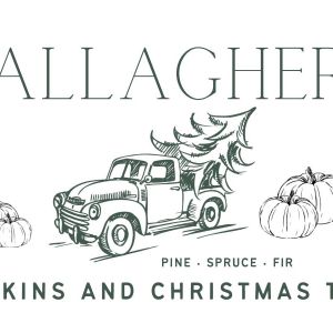 Gallaghers Pumpkin and Christmas Trees