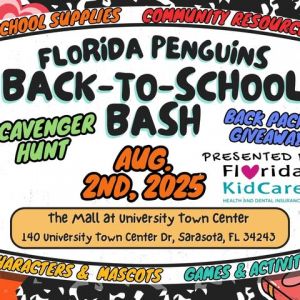 08/02 -  Florida Penguins Back-to-School Bash at The Mall at  UTC
