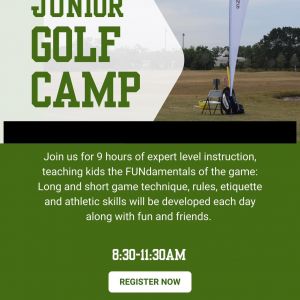 Bobby Jones Golf Club Jr. Summer Camp