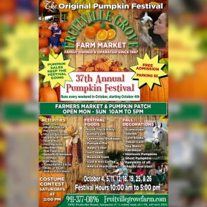 10/04 -26 - Fruitville Grove Pumpkin Festival