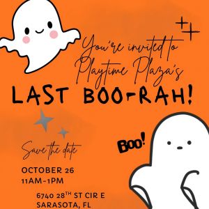 10/26- Halloween Last Hurrah at Playtime Plaza