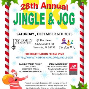 12/06- Jingle and Jog 5K at The Haven