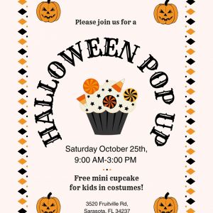 10/25- Halloween Pop Up at Cakes by Ron