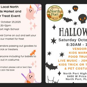 10/25- Kids Market Trick or Treat at North Port Market