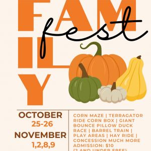 10/25-11/09 Padgett Ranch Family Fest