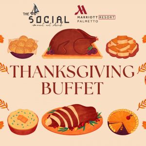 11/27 - Thanksgiving Day Buffet at The Palmetto Marriott