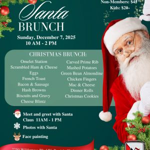 12/07- The Club at River Wilderness Brunch with Santa