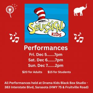 12/05-07 - Drama Kids of Manasota Seussical Kids