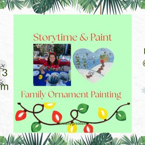 12/13, 12/20- Story Time and Paint Ornaments at Distractions on the Island