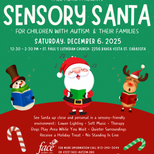 12/06 - Face Autism Sensory Santa