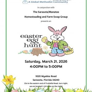 03/21 Miakka Church’s Annual Easter Egg Hunt