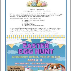 04/04 - Beautiful Savior Lutheran Church Easter Egg Hunt