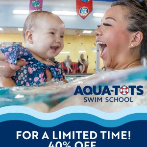 04/06-05/31 - Aqua-Tots Swim School Sarasota 40% Off Deal
