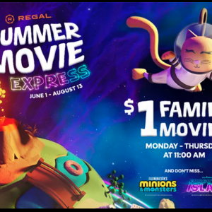 Regal Summer Movie Express Family Movies