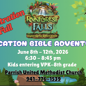 Parrish United Methodist Church Vacation Bible School