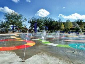 Cool Down at a Water Splash Pad