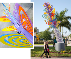 Chryslis Launcher Sculpture